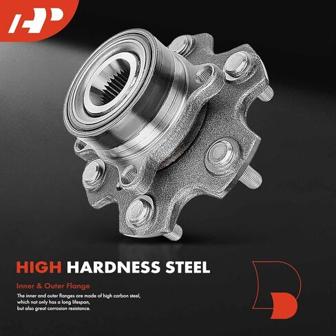 A-Premium 2 x Front Wheel Bearing and Hub Assembly with 6-Lug Compatible with Mitsubishi Montero 2001-2006 in Saudi Arabia
