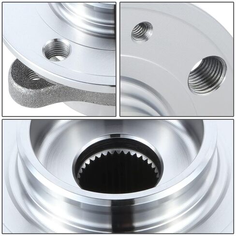 Auto Dynasty Factory Style Front Wheel Bearing Hub Assembly Compatible with Volvo XC90 2003-2014, Driver or Passenger Side, Bare Steel in Saudi Arabia
