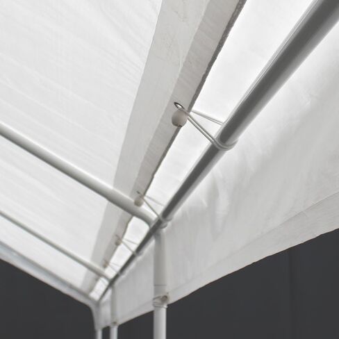 حبل بنجي ذو كرات مقاس 8 بوصات من King Canopy، سلك ممتد بطول 40.64 سم وكرة بلاستيكية واحدة، 25 قطعة، أبيض، BALLW-25 in Saudi Arabia