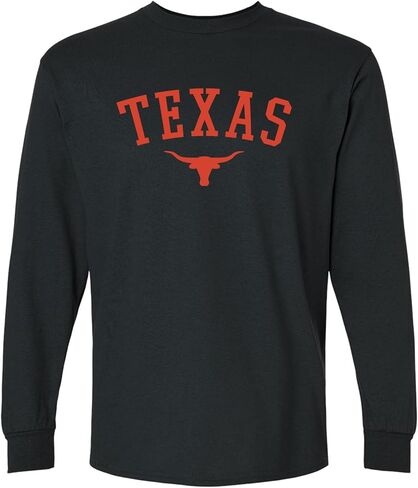 Texas Long Sleeve T-Shirt for Men, Women, Unisex, 100% Cotton, Texas State Pride Graphic Tee, Standard Fit Long Sleeve Top in Kuwait