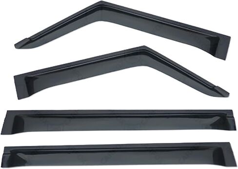 Window Visors rain Guards for Land Rover Defender 110/130 MK1-L663 2020-2026,Tape-On Side Window Visor deflectors,Window Vent deflectors,Side Window deflectors. in Saudi Arabia