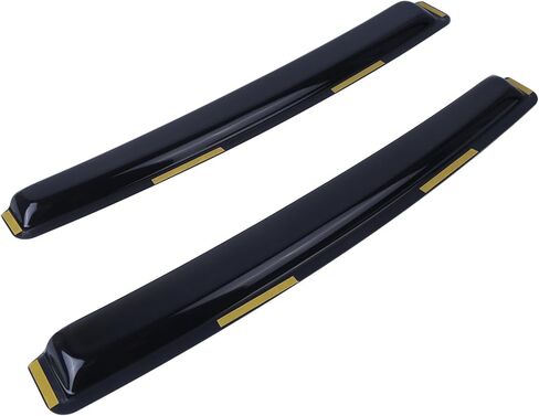 4Pcs Window Rain Guard Vent Visors Shades, Compatible with Dodge Charger 2011-2023, in-Channel Wind Deflectors Vent Visors for Sun Protection Replacement in Kuwait