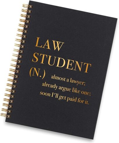 هدايا طلاب القانون من vizuzi للنساء، هدايا كلية الحقوق، هدية لطلاب القانون، أسبوع المحامي المستقبلي، دفاتر الملاحظات الحلزونية لعيد الميلاد ZXW6 in Kuwait