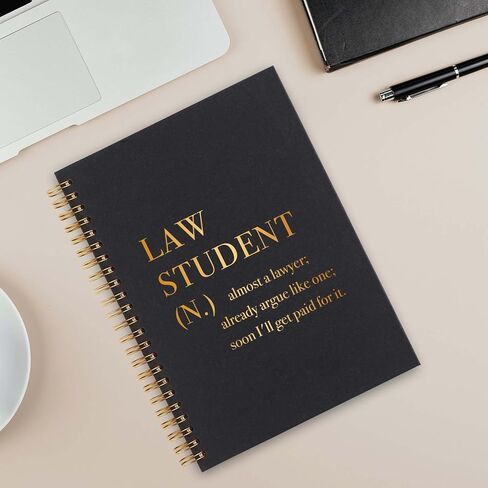 هدايا طلاب القانون من vizuzi للنساء، هدايا كلية الحقوق، هدية لطلاب القانون، أسبوع المحامي المستقبلي، دفاتر الملاحظات الحلزونية لعيد الميلاد ZXW6 in Kuwait