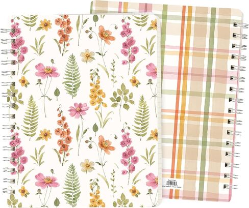 Primitives by Kathy Flower Garden Spiral Notebook in Saudi Arabia