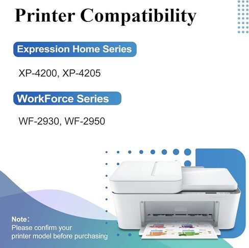 232XL Ink Cartridges for Epson Printer Remanufactured for Epson 232 Ink Cartridge Combo Pack for Expression Home XP-4200 XP-4205 Workforce WF-2930 WF-2950 XP4200 WF2950 (Black Cyan Magenta Yellow) in Kuwait