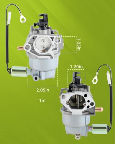 R1000 Carburetor for Craftsman T1000 T1200, Cub Cadet CC30 CC760ES, MTD CLT38G CLT42G, Troy-Bilt TBWC33XP TB42 Mower, 4P90JUE, 4P90JUD Engine, Replace Part# 951-05149, with Air Filter Turn Up Kits in Kuwait