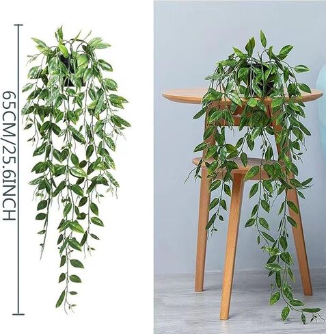 Artificial Plants Outdoors,Fake Flowers Greenery Plant for Wall Indoor Party Home Balcony Wedding Decoration,Green Pea in Saudi Arabia