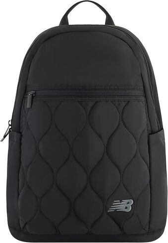 Concept One New Balance Laptop Backpack, Quilted Commuter Travel Bag for Men and Women, Black, 19 Inch in Saudi Arabia