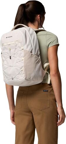 Columbia Unisex Atlas Explorer 28L Backpack, Dark Stone/Ancient Fossil/Sea Salt, One Size in Saudi Arabia