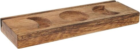 Handmade Wooden Tarot Card Holder Stand Set of 2– Crystal Altar Display for Daily Tarot Reading, Witchy Décor, Spiritual Gift, Fits Standard Tarot Decks in Kuwait