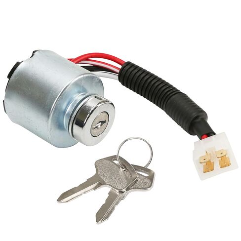 66101-55200 Ignition Switch with 2 Keys, Replacement for Kubota Tractors & Mowers BX22D, BX23D, BX2230, BX1500-BX2200, ZD18-ZD28, TG1860, G1700-G2460 in Kuwait