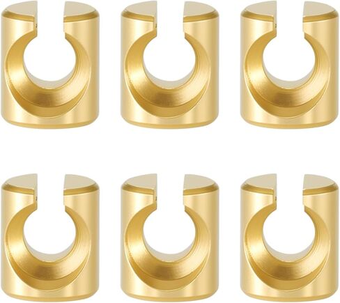 6 PCS Upgraded Throttle Idle Cable Ferrules Compatible with Harley 1996-2006 FLHR Road King 2009-2017 FXDF Fat Bob, End Joint Guide Nut Kit, Anti-Vibration Guide Nut for Carburetor Idle Control​​ ​​ in Kuwait