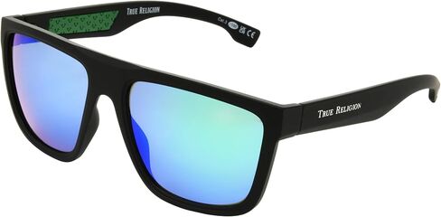 True Religion Parker’s Coastline Crest Green Square Men's Sunglasses in Saudi Arabia