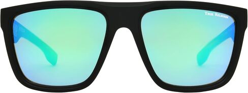 True Religion Parker’s Coastline Crest Green Square Men's Sunglasses in Saudi Arabia