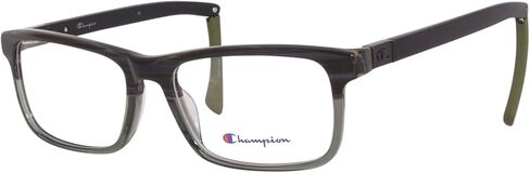 Champion Scorex C01 Eyeglasses Men's Black Olive Full Rim Rectangle Shape 60mm in Saudi Arabia