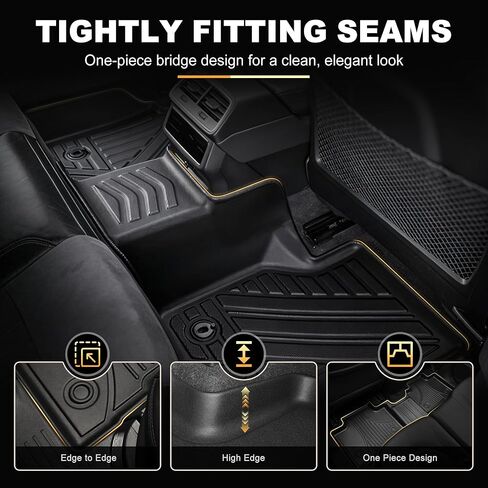 AOMSAZTO Floor Mats & Cargo Liner Compatible with Mazda CX-5 2017-2025: Custom Fit All Weather Car Mats, Black in Saudi Arabia