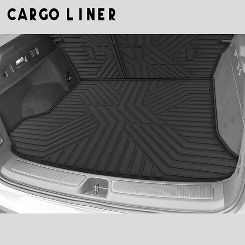 KARPAL Floor Mats for 2021-2025 2026 Buick Envision, All Weather TPE Protection Floor Liners Full Set Car Mats Accessories, Front & 2nd & Cargo Liner & Backseat Mat in Saudi Arabia