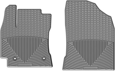 WeatherTech All-Weather Floor Mats for Toyota Corolla 1st Row (W320), Black in Saudi Arabia