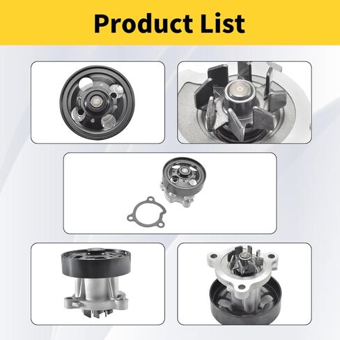 AW9427 Engine Water Pump Compatible with Nissan Altima Rogue Sentra 2.5L Engine Code QR25DE in Kuwait