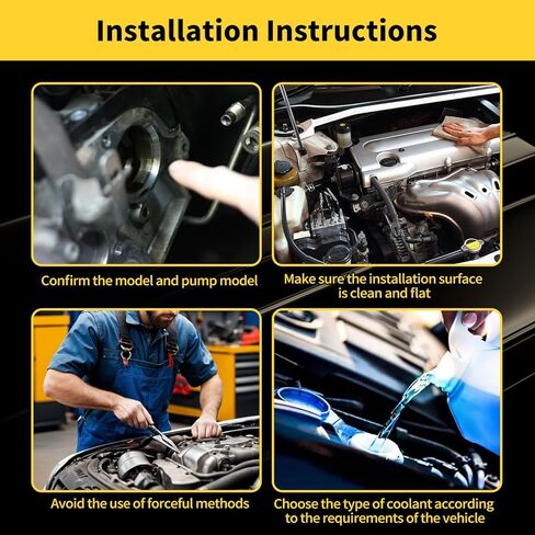 AW9427 Engine Water Pump Compatible with Nissan Altima Rogue Sentra 2.5L Engine Code QR25DE in Kuwait