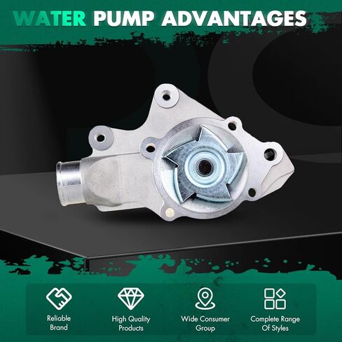 SCITOO AW3412 Engine Water Pump with Gasket for Jeep for Cherokee Comanche Wagoneer Premier 4.0L 2.5L in Saudi Arabia