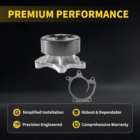 AW6749 Engine Water Pump Kit Fit for Nissan Rogue Sentra Altima Kicks Juke 2013 2014 2015 2016 2017 2018 2019 2020 L4 1.6L/1.8L/2.0L/2.5L 41102, W2614M in Kuwait