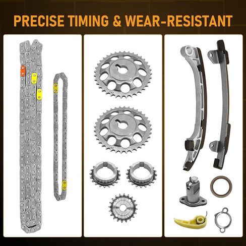 2.4 Head Gasket Kit Timing Chain for Toyota Camry 2009 2008 2007 Corolla Matrix 09 Highlander RAV4 Solara 2.4L HS26323PT Head Gasket Set Water Pump in Kuwait