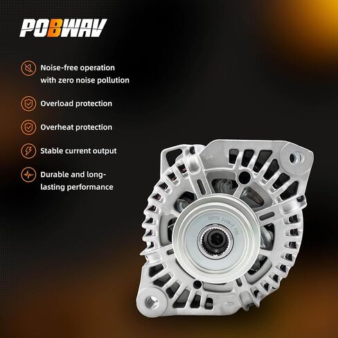 37300-25301 2.4L مولد كهربائي جديد متوافق مع هيونداي سوناتا كيا أوبتيما 2006-2008 استبدال #37300-25310 37300-25300 37300-25311 in Kuwait