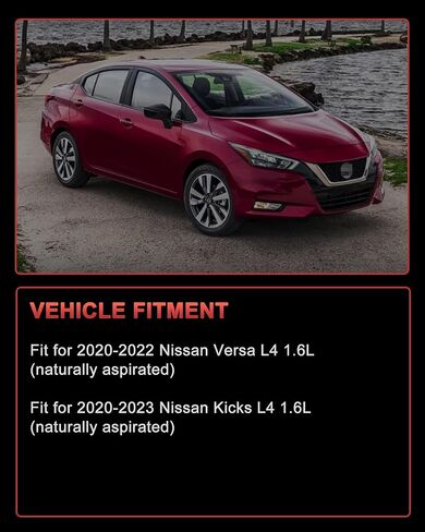 23100-5RA2B Alternator 12V 120 Amp Compatible with Nissan Versa L4 1.6L 2020 2021 2022, Kicks L4 1.6L 2020 2021 2022 2023 in Kuwait