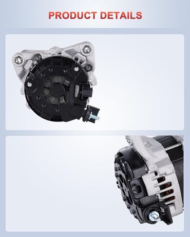 23100-5RA2B Alternator 12V 120 Amp Compatible with Nissan Versa L4 1.6L 2020 2021 2022, Kicks L4 1.6L 2020 2021 2022 2023 in Kuwait