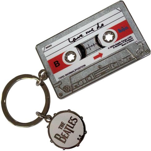 Rock Off officially licensed products Beatles Now & Then Casette Metal Key Chain in Saudi Arabia