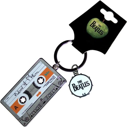 Rock Off officially licensed products Beatles Now & Then Casette Metal Key Chain in Saudi Arabia