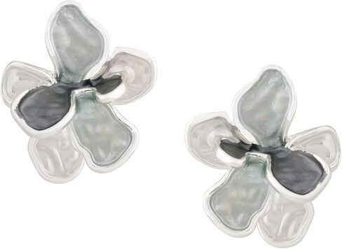 أقراط OJERRY Dainty بيان زهرة للنساء، أقراط زهور جريئة غير منتظمة إكسسوارات مجوهرات هدايا رومانسية رائعة Inspo للنساء in Kuwait