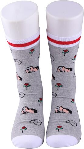 PXTIDY Phantom Opera Musical Socks Broadway Musical Gifts Watching Opera Phantom Drama Theatre Novelty Socks Gifts in Kuwait