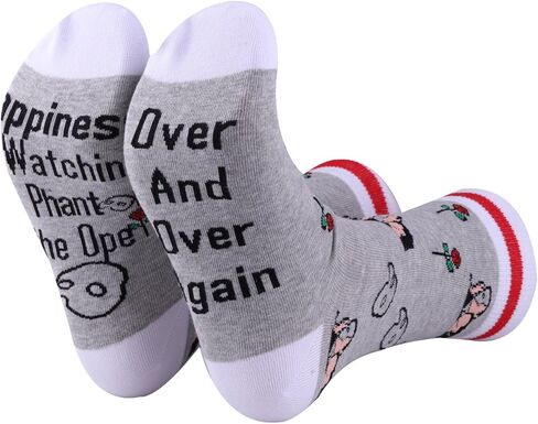 PXTIDY Phantom Opera Musical Socks Broadway Musical Gifts Watching Opera Phantom Drama Theatre Novelty Socks Gifts in Kuwait