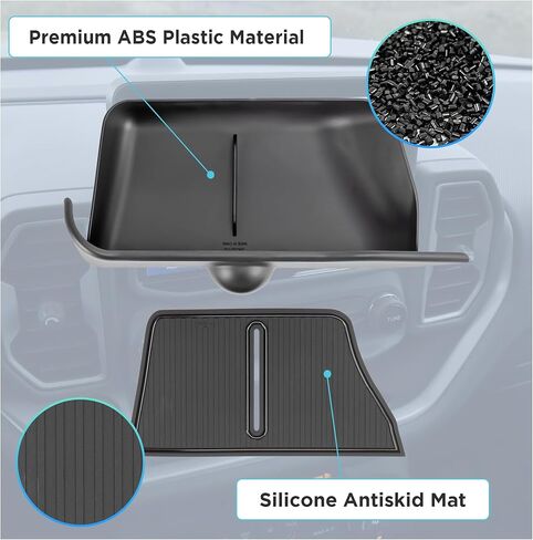 Center Console Organizer Compatible with 2021-2024 Ford Bronco Sport CX430 Interior Accessories, Console Insert Drawer Storage Box; Not Fit for Ford Bronco in Saudi Arabia