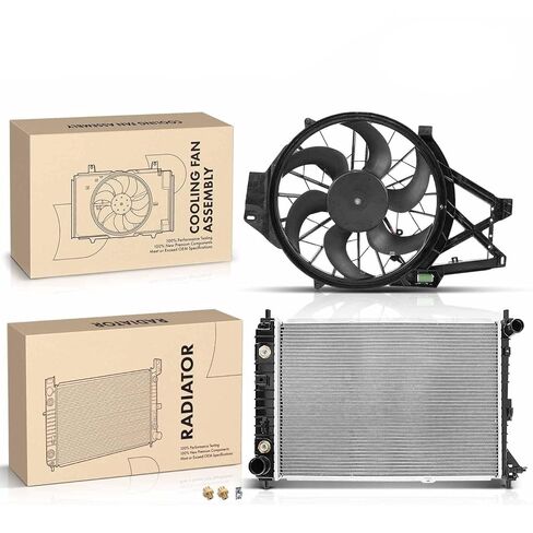 Replacement Parts for Radiator&Cooling Fan Assembly Kit for Ford Mustang 2001 2002 2003 2004 V8 4.6L Mod-A58PP-104399 in Saudi Arabia
