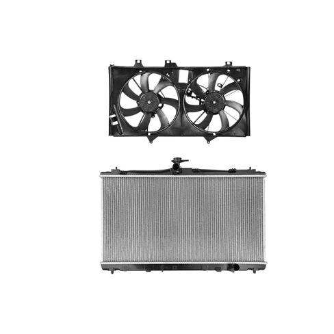 Replacement Parts for New Radiator&Dual Cooling Fan Assembly Kit for Toyota Camry 2012-2017 L4 2.5L Mod-A58PP-104954 in Saudi Arabia