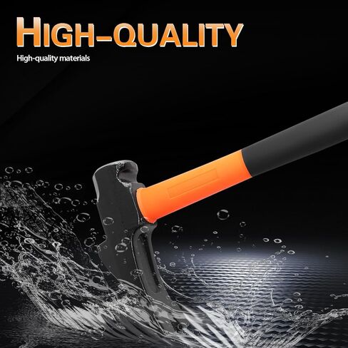 مطرقة إطارات مقاس 20 بوصة مع تصميم قاطع خرز للإطارات لسهولة إزالة الإطارات، أداة شديدة التحمل لصيانة الإطارات وإصلاحها، تناسب السيارات والدراجات النارية والمركبات الرباعية والجرارات وإزالة إطارات in Kuwait