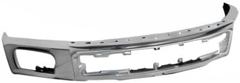 2015-2017 Ford F150 Front Bumper Face Bar; Chrome; For Use Without End Caps; With Fog Lights; Made Of High Strength Steel; [Fo] Partslink FO1002422 in Kuwait