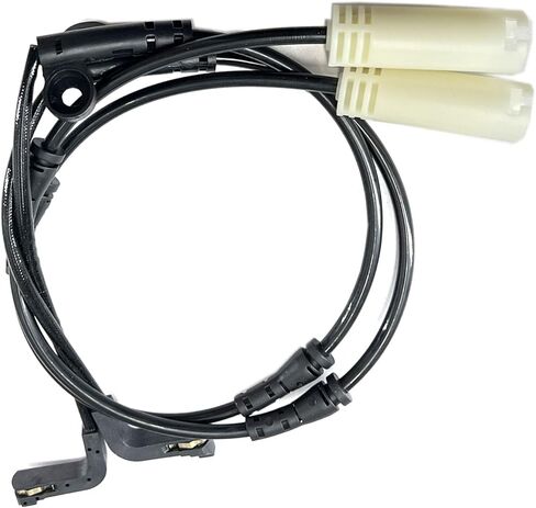 2pcs Front and Rear Disc Brake Pad Wear Sensors Compatible with 525i 2004-2007, 525xi 2006-2007, 528i 2008-2010, 528xi, 530i, 530xi, 535i, 535xi, 545i, 550i, 645Ci, 650i, M5, M6 in Saudi Arabia