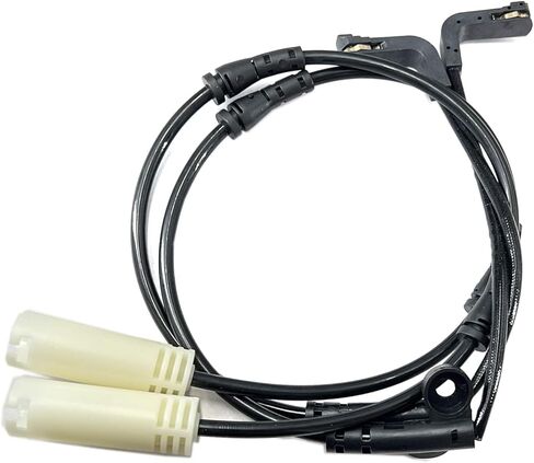 2pcs Front and Rear Disc Brake Pad Wear Sensors Compatible with 525i 2004-2007, 525xi 2006-2007, 528i 2008-2010, 528xi, 530i, 530xi, 535i, 535xi, 545i, 550i, 645Ci, 650i, M5, M6 in Saudi Arabia