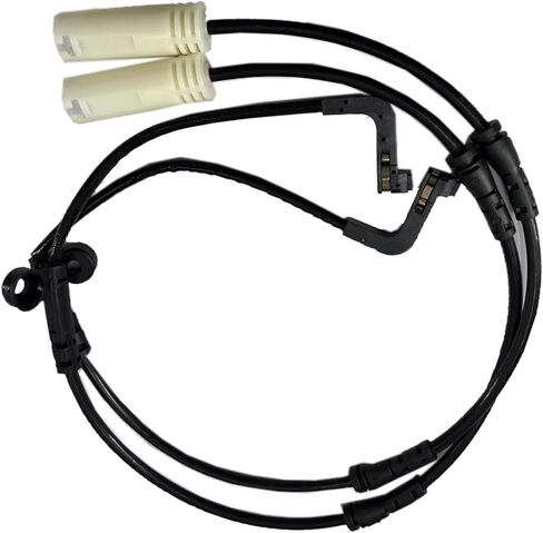 2pcs Front and Rear Disc Brake Pad Wear Sensors Compatible with 525i 2004-2007, 525xi 2006-2007, 528i 2008-2010, 528xi, 530i, 530xi, 535i, 535xi, 545i, 550i, 645Ci, 650i, M5, M6 in Saudi Arabia