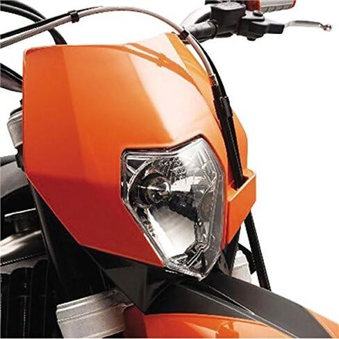 NEW KTM ORANGE HEADLIGHT MASK PLASTIC EXC EXC-R 2008-2016 7800800100004 in Saudi Arabia