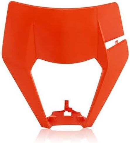 Acerbis Headlight Mask 16 KTM Orange Compatible with KTM 150XC-W/250EXC-F/250XC-W/300XC-W/350EXC-F/500EXC-F 2017-2019 - 2726625226 in Saudi Arabia