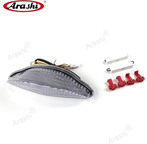 Arashi LED Taillight for Yamaha Raider 2008-2010, Motorcycle Replacement Accessories Parts Turn Signal Brake Tail light Integrated Clear Lens in Kuwait