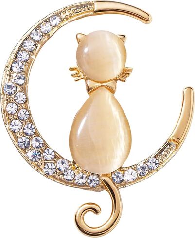 Cute Animal Brooch Pins, Animal Theme Brooches Accessories for Clothes, Birthday Christmas Gift for Women in Saudi Arabia