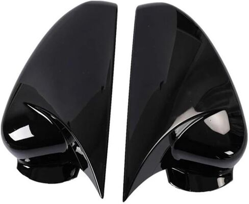 Car Rearview Mirror Cover, for Acura ILX 2013 2014 2015 2016 2017 2018 2019 2020 2021 2022 ABS Horn Style Side Rear View Mirror Cover Trim Wing Mirror Cover in Saudi Arabia