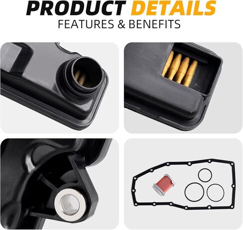 Transmission Filter Oil Pan Gasket Kit, Compatible with Honda CR-V CRV 2015-2019, Civic 2016-2021, Accord 2015-2020, Replaces 21814RJ2003, 254205LJ003 in Kuwait